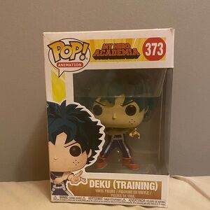 Funko Pop! Deku (Training) Figure - Green and Blue
